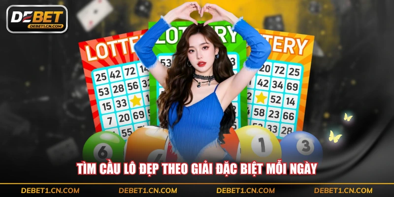 Tìm cầu lô đẹp theo giải đặc biệt mỗi ngày